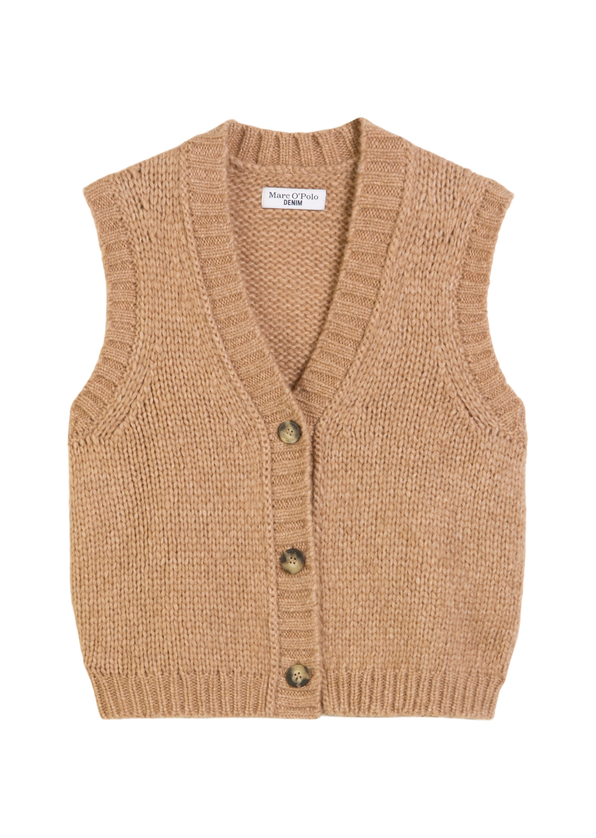 Marc O'Polo DENIM Cardigan en noisette, Vue avec produit
