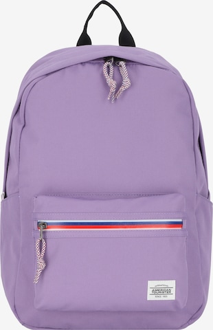 American Tourister Backpack 'Upbeat' in Purple: front