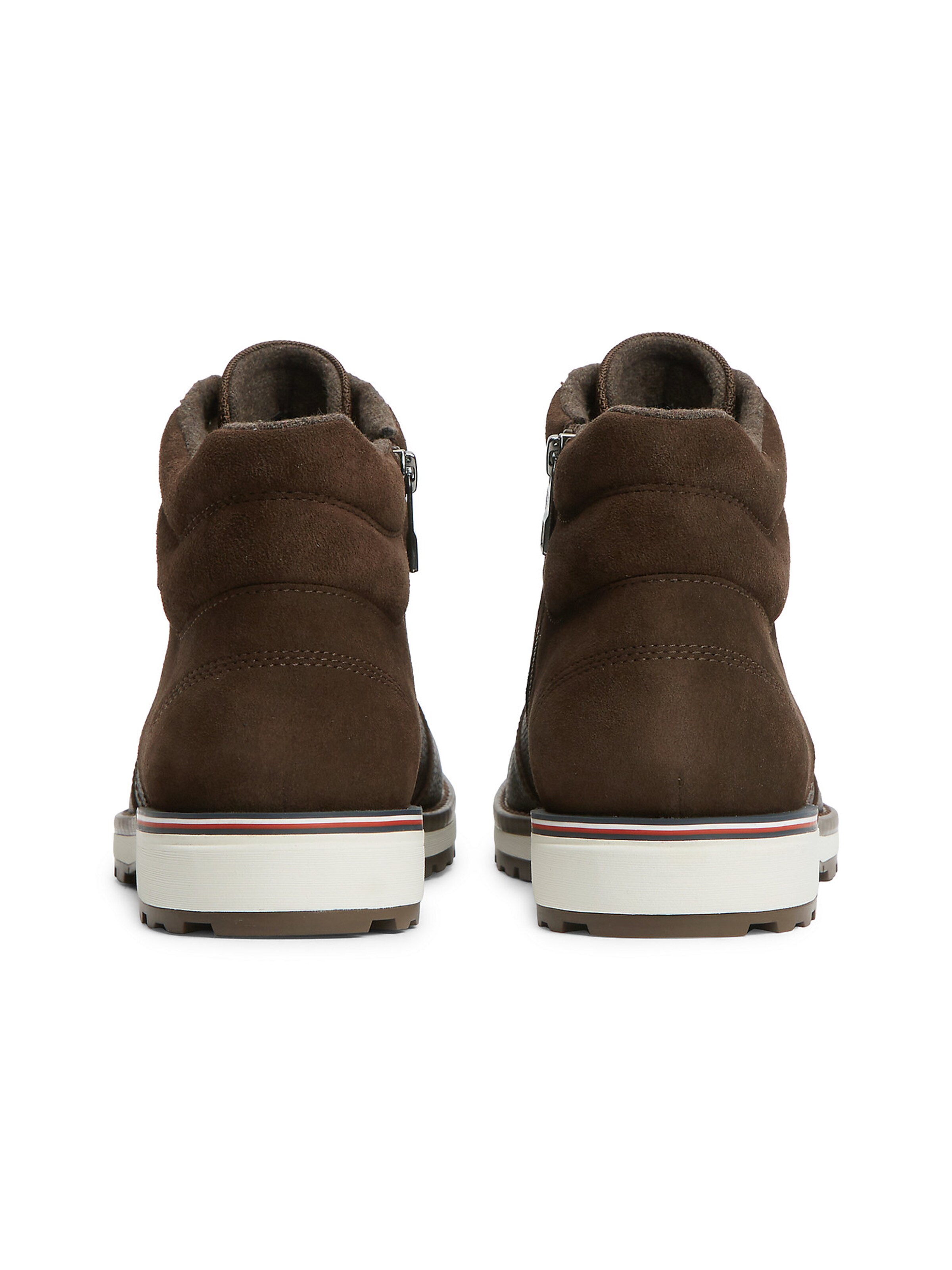 TOMMY HILFIGER Lace-Up Boots in Brown