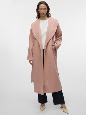Manteau mi-saison 'VMAnne' VERO MODA en rose