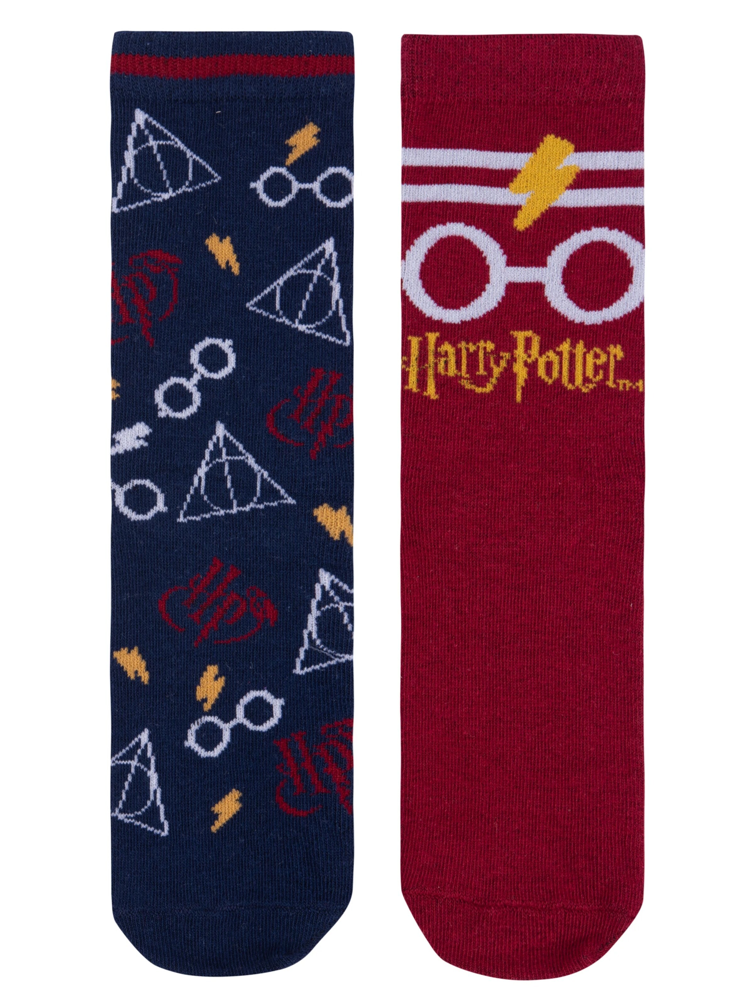 Harry Potter Socken 'Hogwarts'‌‌‌‌‌‌‌‌‌ in Mischfarben