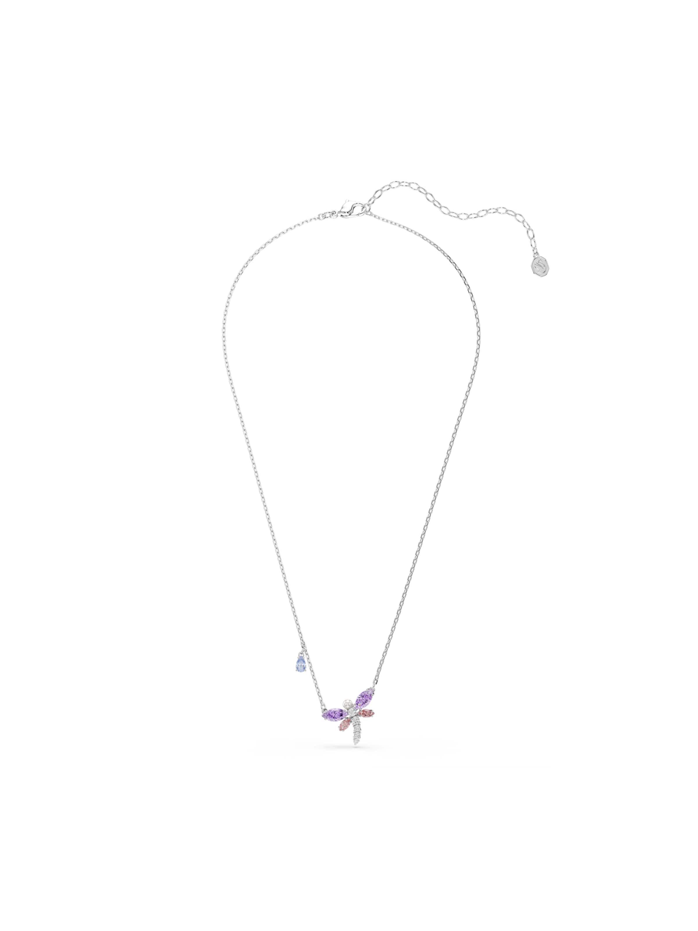 Swarovski Řetízek – stříbrná: přední strana