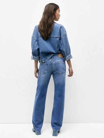 Pull&Bear Regular Jeans in Blau