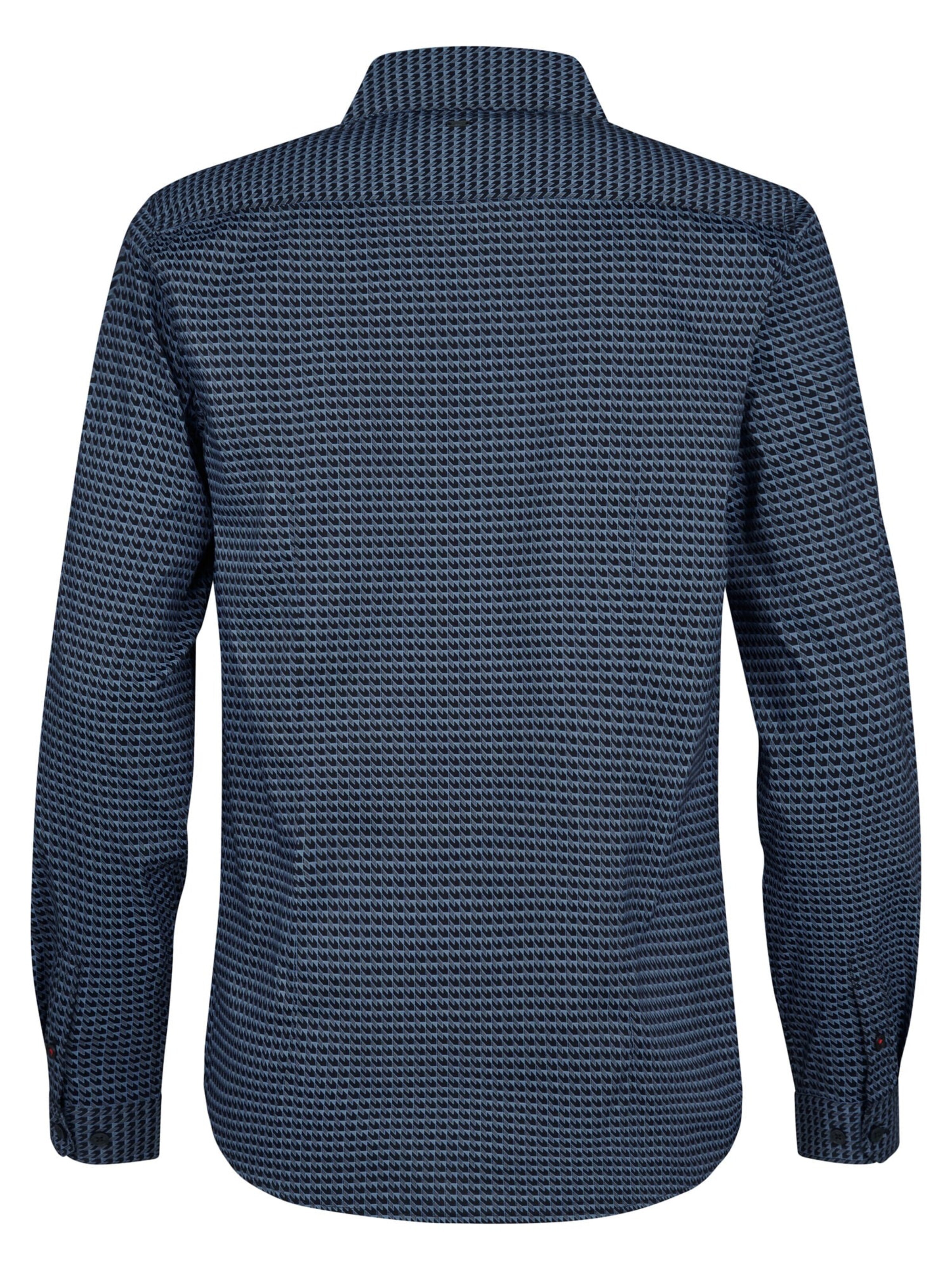 PETROL INDUSTRIES MEN Comfort fit Overhemd in Blauw