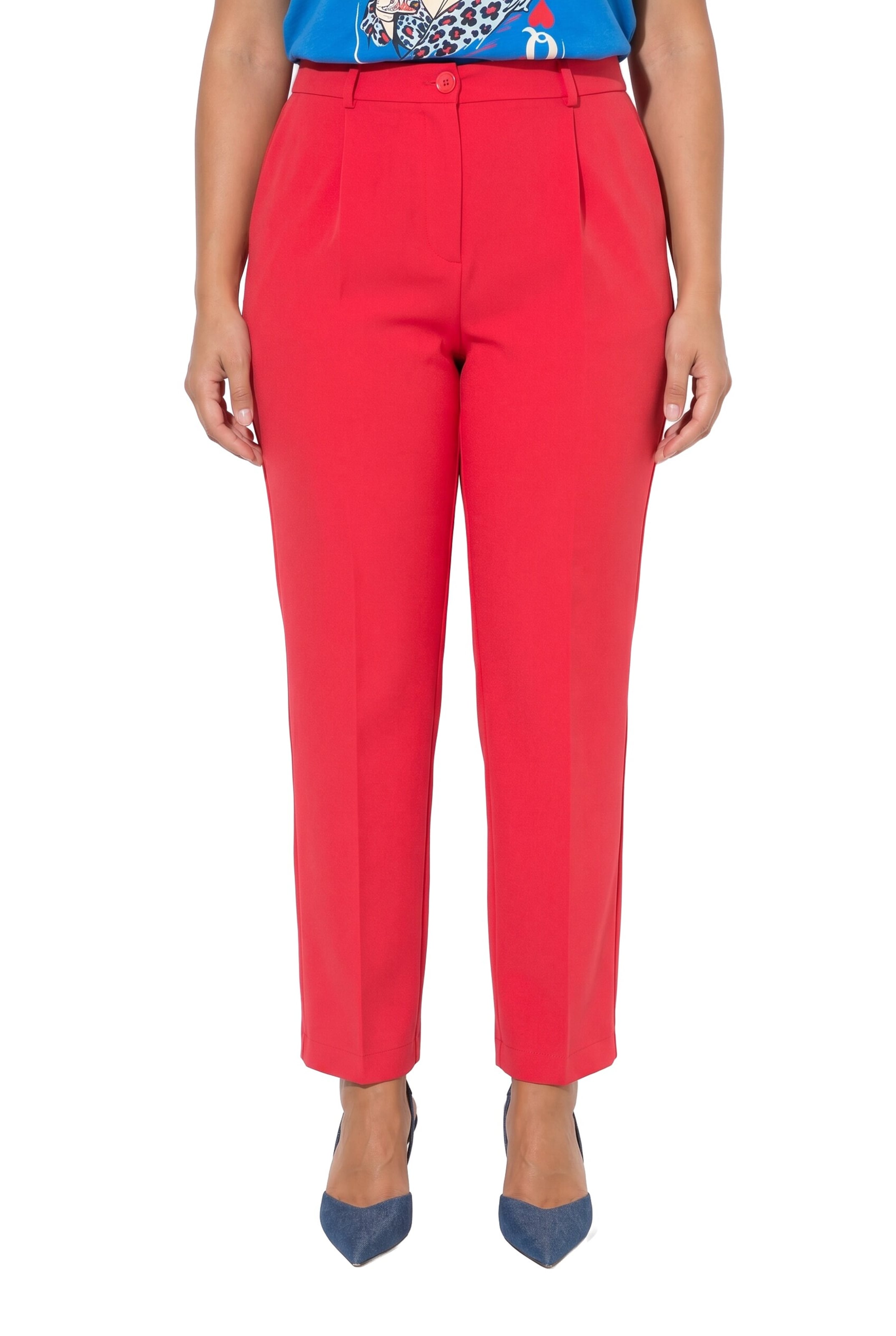 MIAMODA Regular Hose in Rot: Vorderseite