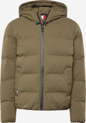 TOMMY HILFIGER Winterjas in Groen: voorkant