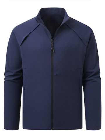 YOUTHUP Sportjacke 'Komfort' in Blau: Vorderseite