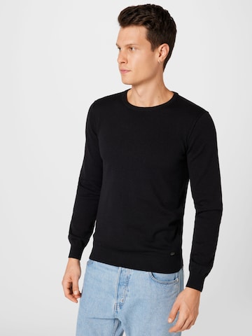 BLEND Sweater in Black: front