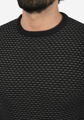 INDICODE JEANS Strickpullover 'Coppler' in Schwarz