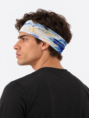 Rune Bandana 'The Cipher | Ice Silk Street-Edge Gaiter' in Blue