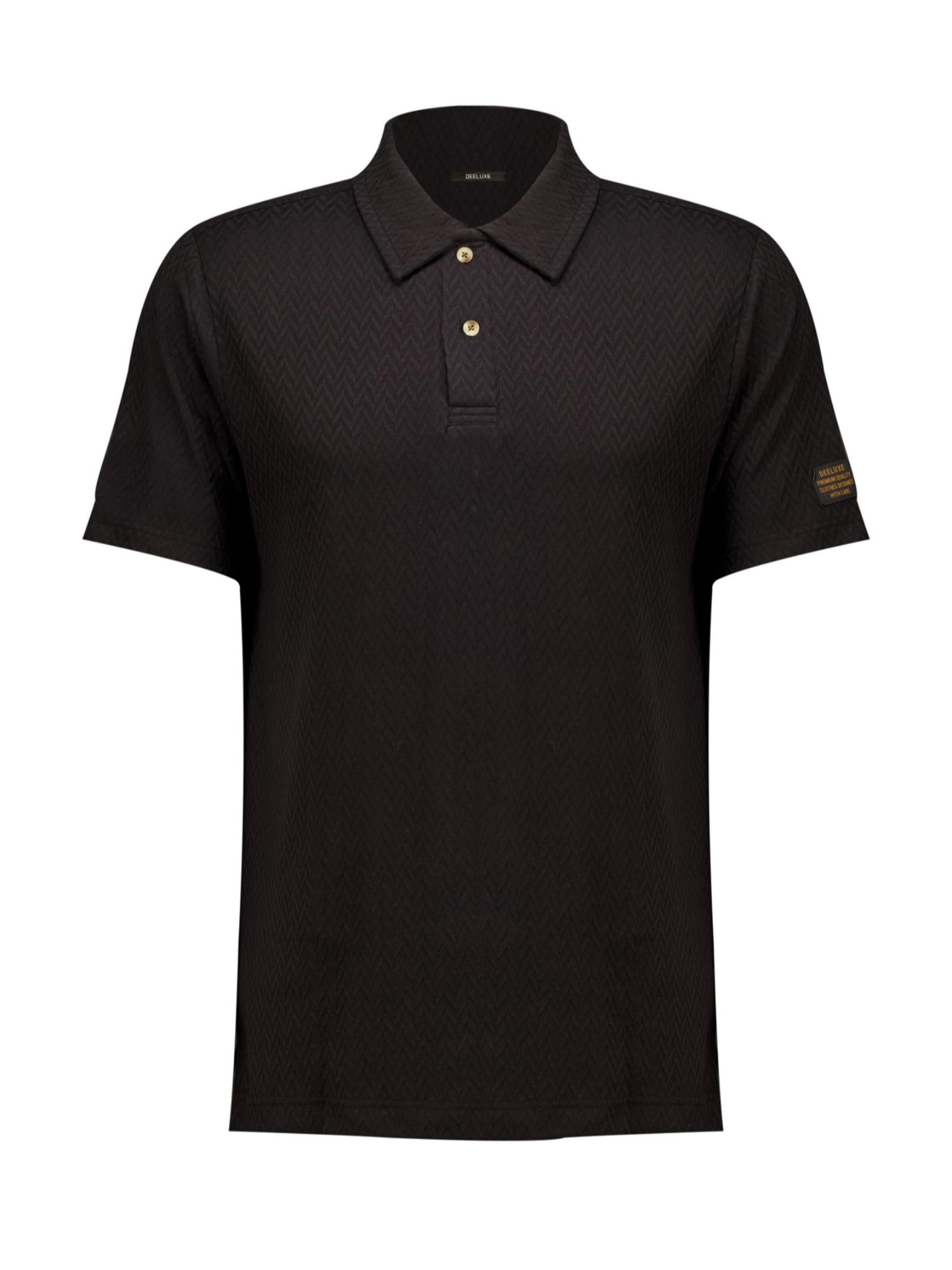 Deeluxe Shirt‌‌‌‌‌‌‌‌‌‌ in Schwarz: Vorderseite
