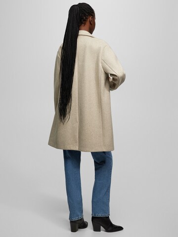 Pull&Bear Between-Seasons Coat in Beige