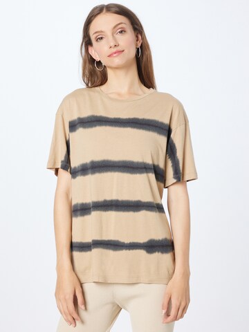 RAIINE T-shirt 'VIDAL' i beige: framsida