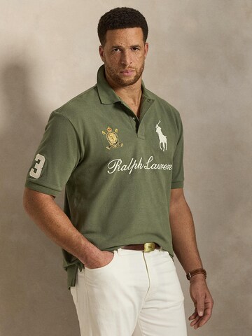 Polo Ralph Lauren Big & Tall Тениска в зелено: отпред