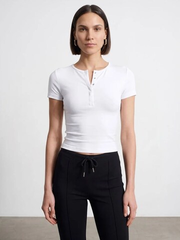 Camicia da donna di Dilvin in bianco: frontale