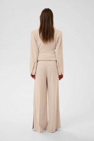 InWear Wide leg Trousers 'BRIEZIW' in Beige