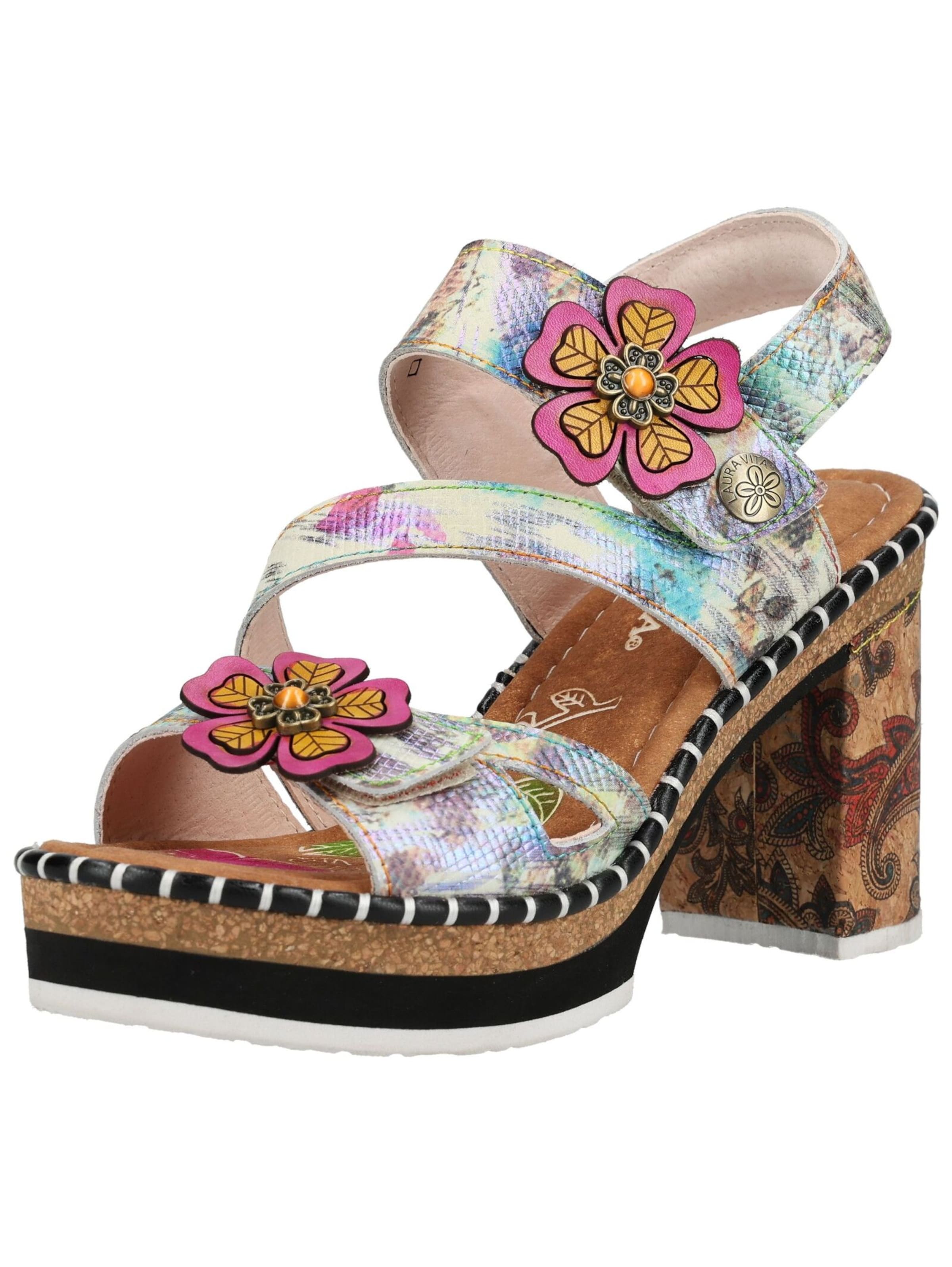 Laura Vita Sandale in Blau: Vorderseite