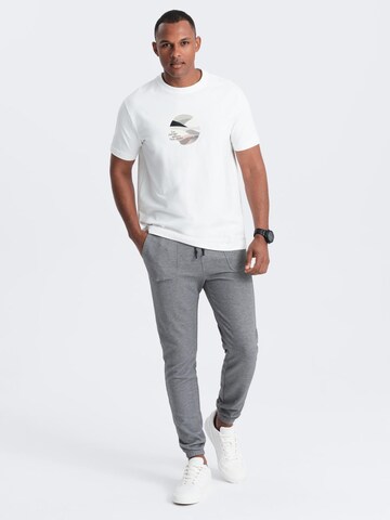 Ombre Regular Outdoor trousers in Grey: front