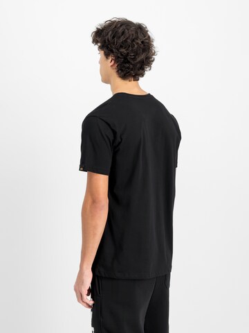 ALPHA INDUSTRIES Футболка 'Freedom' в Черный