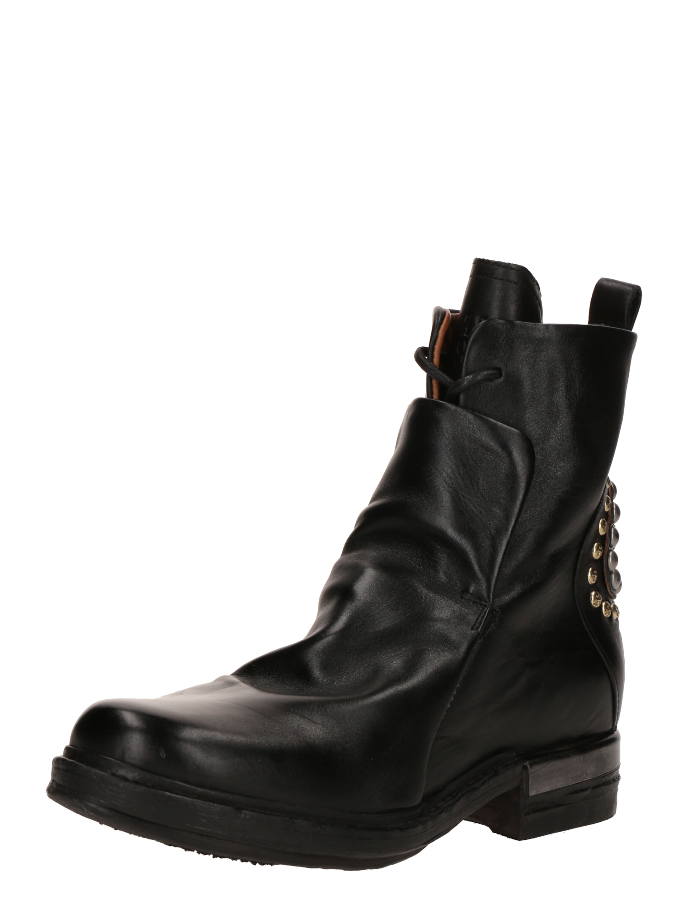 A.S.98 Къси ботуши в черно: отпред