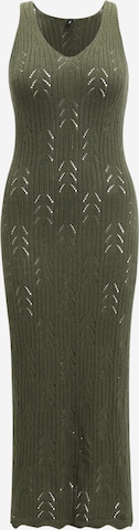 Only Tall Knitted dress 'DANA' in Green: front