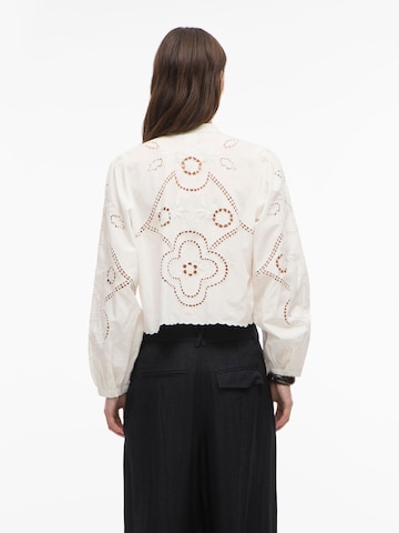 Chemisier ROUGE EDIT en blanc