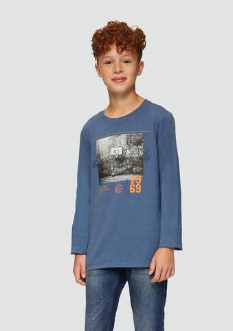 s.Oliver RED LABEL Shirt in Blau: Vorderseite