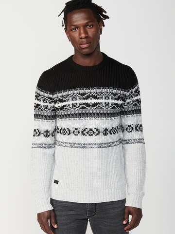 KOROSHI Pullover in Schwarz: Vorderseite