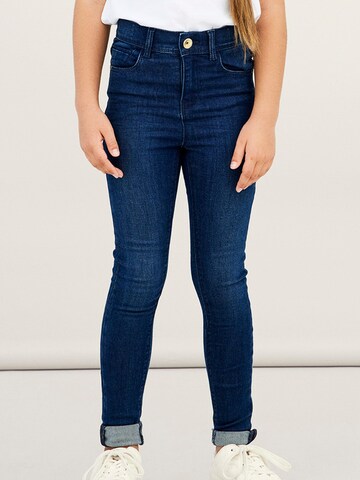 NAME IT Regular Jeans 'Polly' in Blauw: voorkant