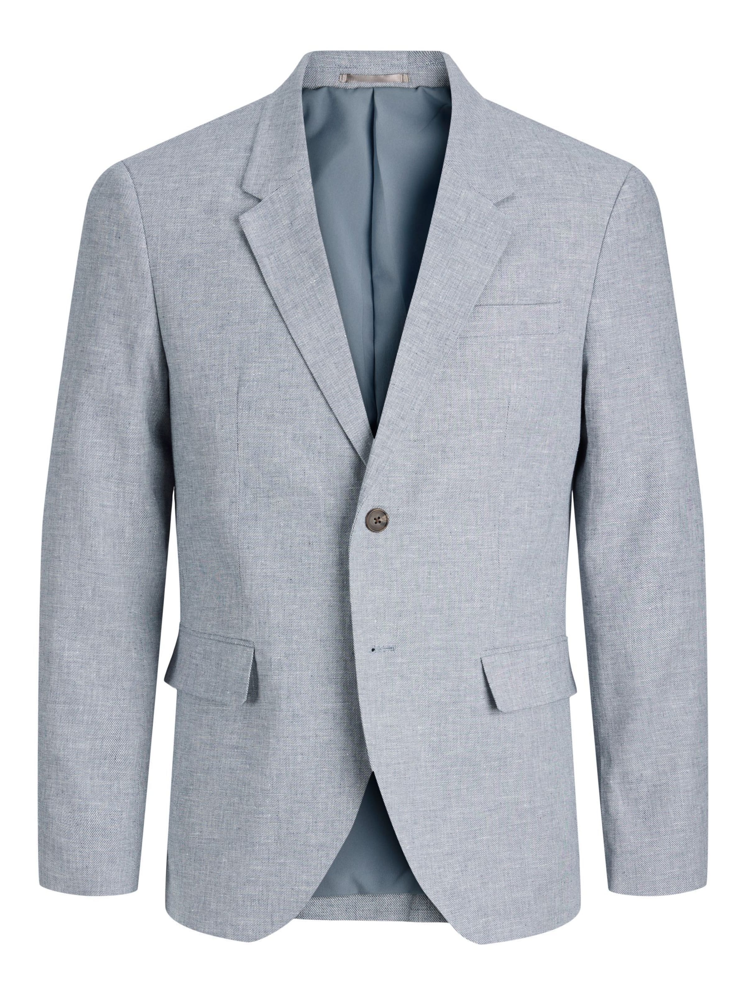 JACK & JONES Regular Fit Forretningsjakke i blå: forside