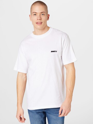 T-Shirt MOUTY en blanc : devant