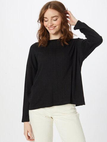 UNITED COLORS OF BENETTON Pullover i sort: forside