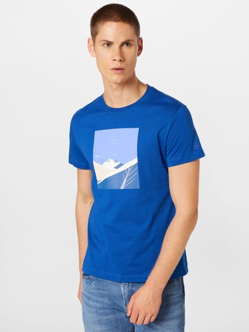 WESTMARK LONDON T-Shirt 'Winter Path' in Blau: predná strana