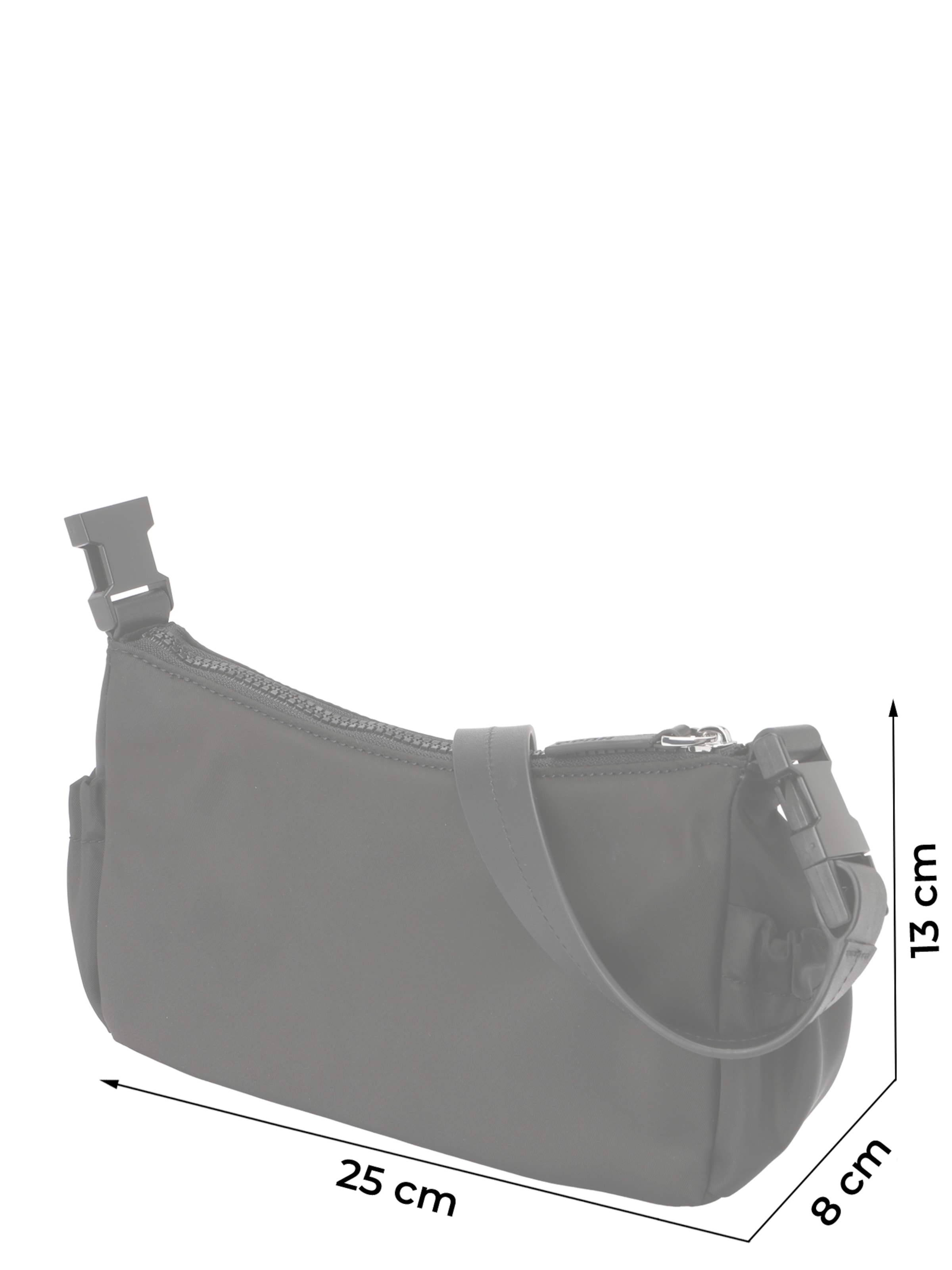 HUGO Shoulder Bag 'Bel' in Black