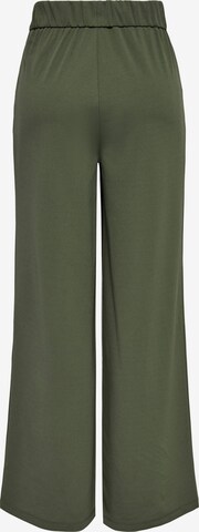ONLY Wide leg Pleat-Front Pants 'Sania' in Green