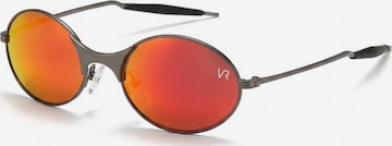 VEYREY Sunglasses 'Oval Sonnenbrillen Pemu' in Red: front
