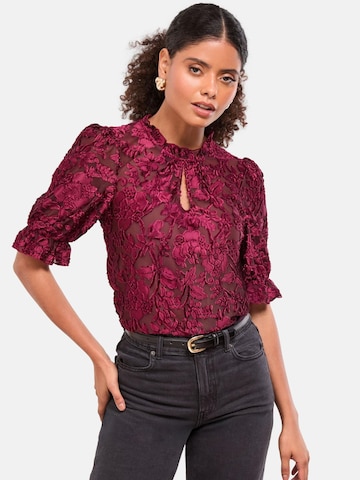 Lipsy Blúzka - Červená: predná strana