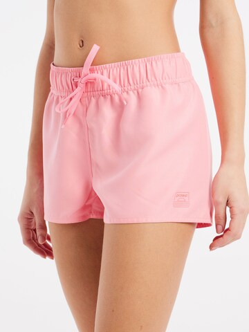 PROTEST Swimming Trunks 'PRTEVI' in Pink