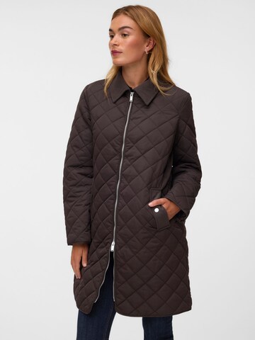 VERO MODA - Abrigo de entretiempo 'VMEmiliejane' en marrón: frente