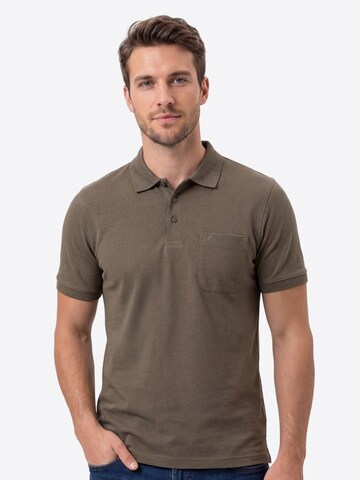Ragman Shirt 'Basic' in Brown