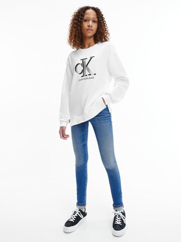 Calvin Klein Jeans Sweatshirt in White