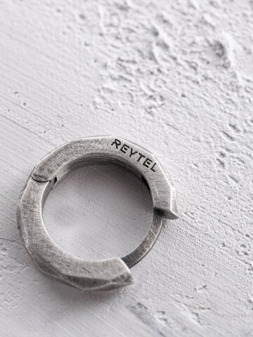 REYTEL Ohrring 'FLASH' in Silber: Vorderseite