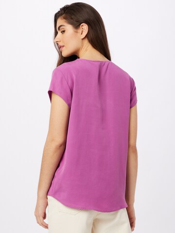 TOM TAILOR Blouse in Purple