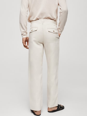 MANGO MAN Regular Jeans 'Luca' in Beige