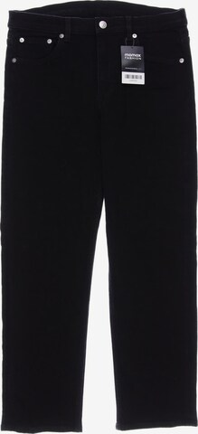 Arket Jeans in 30 in Black: front