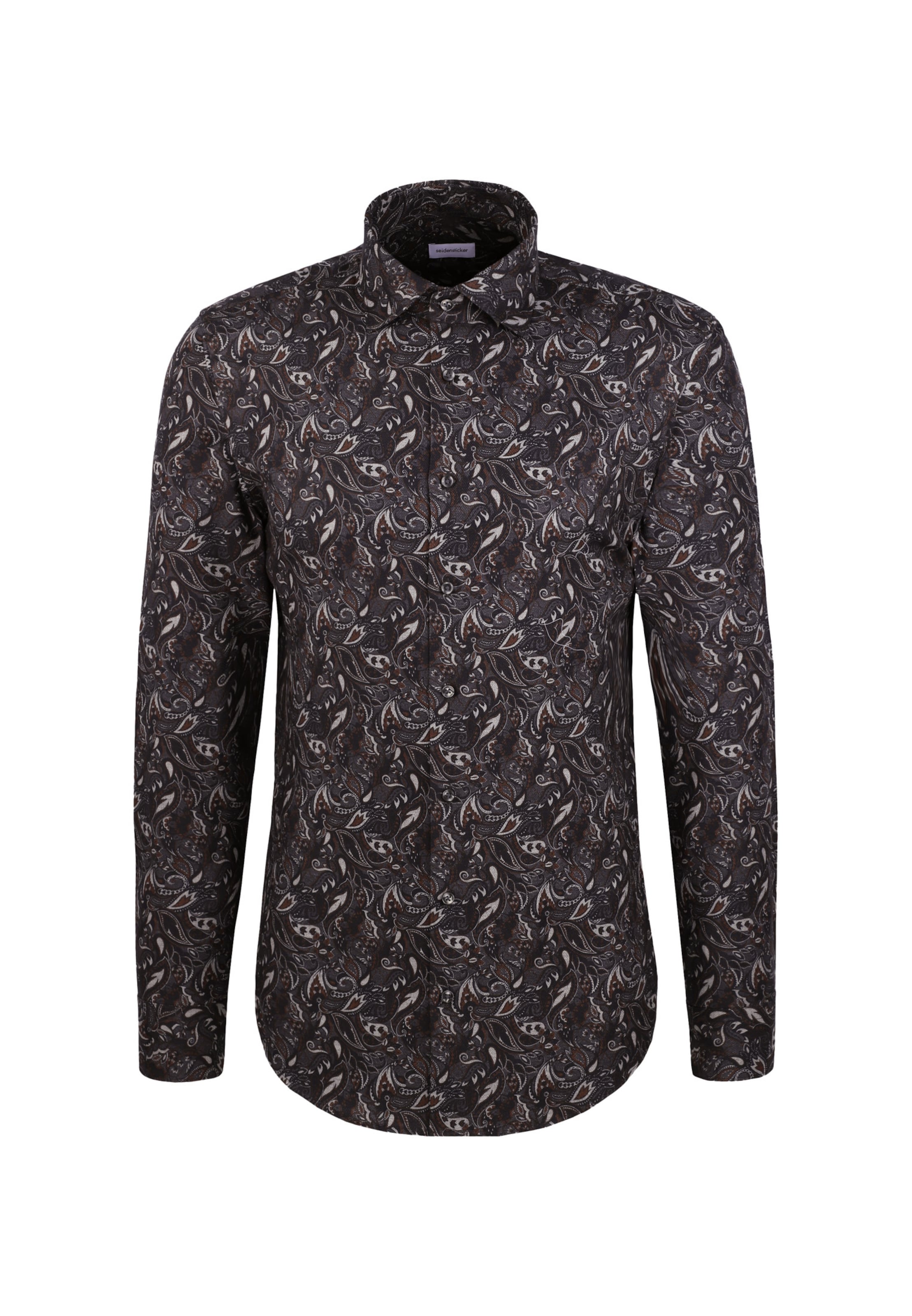 SEIDENSTICKER Regular fit Business Shirt 'Schwarze Rose' in Blue: front