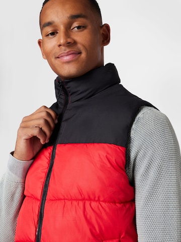 JACK & JONES Vest 'CHILI' in Red