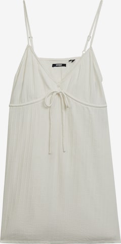 Robe Superdry en blanc : devant