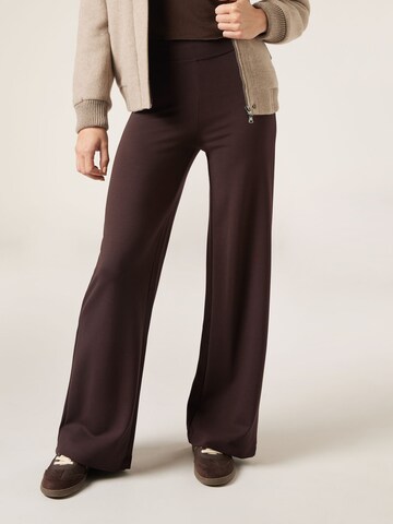 CALZEDONIA Flared Pants in Brown