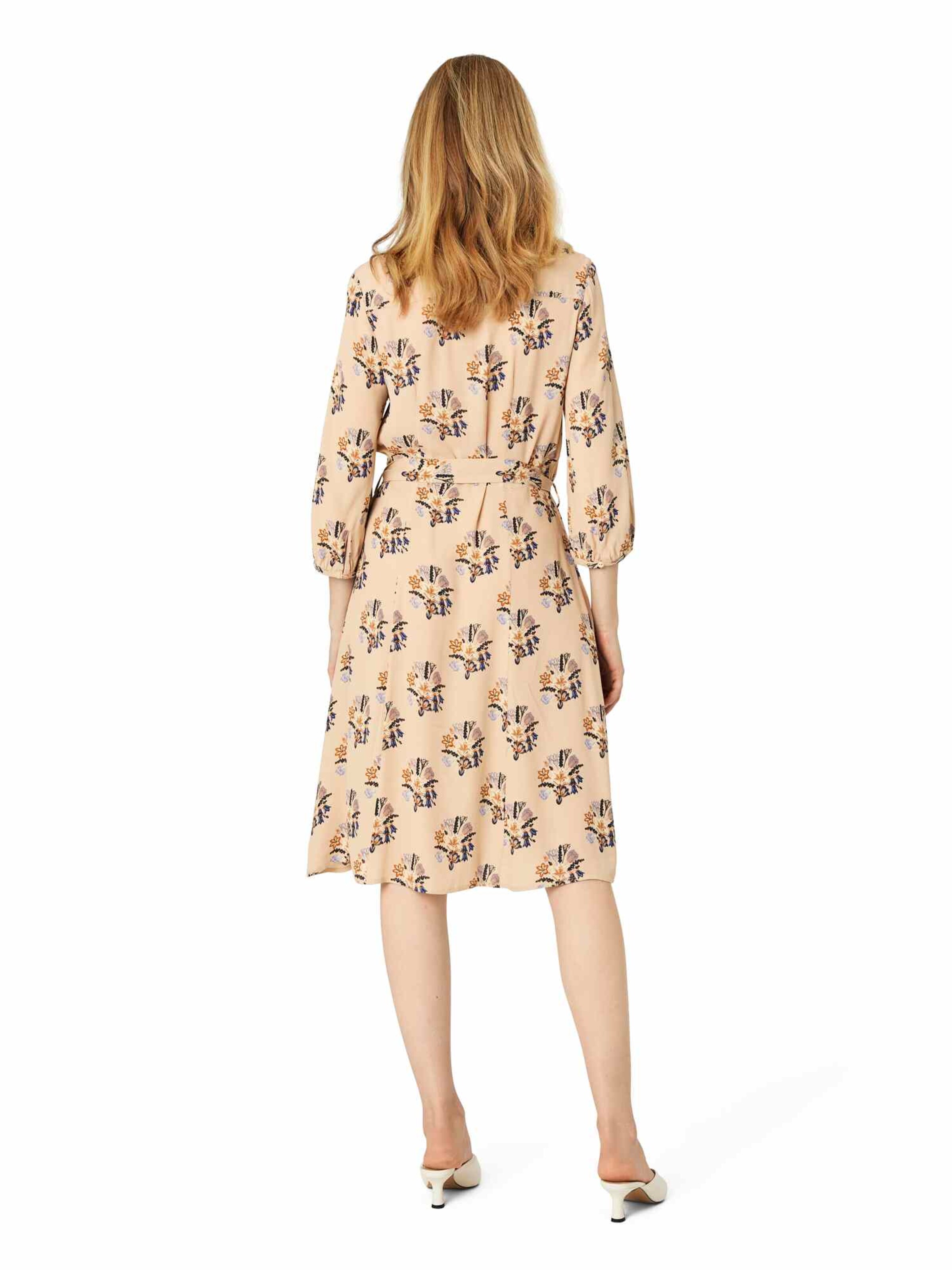 Noa Noa Blousejurk 'Rosilda' in Beige